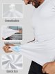Men's Compression Shirts Short Sleeve Workout Tops Cool Running Gym T-Shirt Base Layer Undershirts Top